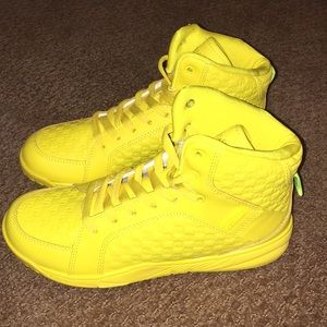 yellow zumba shoes